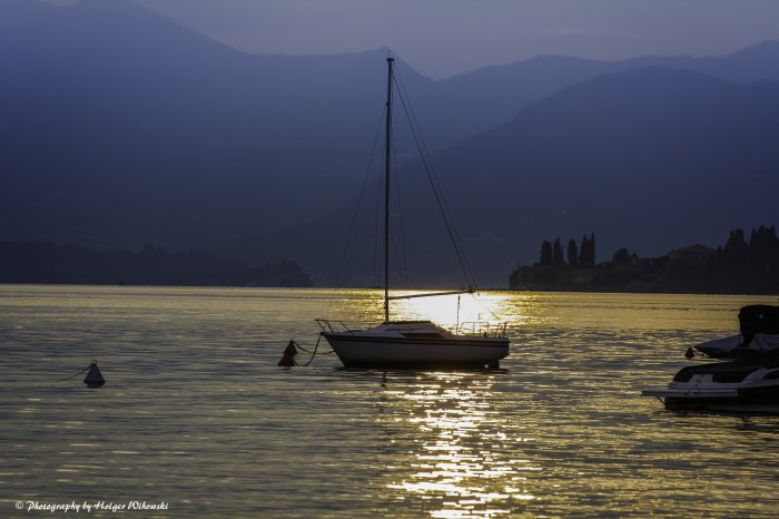 #sonnenuntergang #sunset #gardasee #lago-di-garda #bardolino #italien #italy